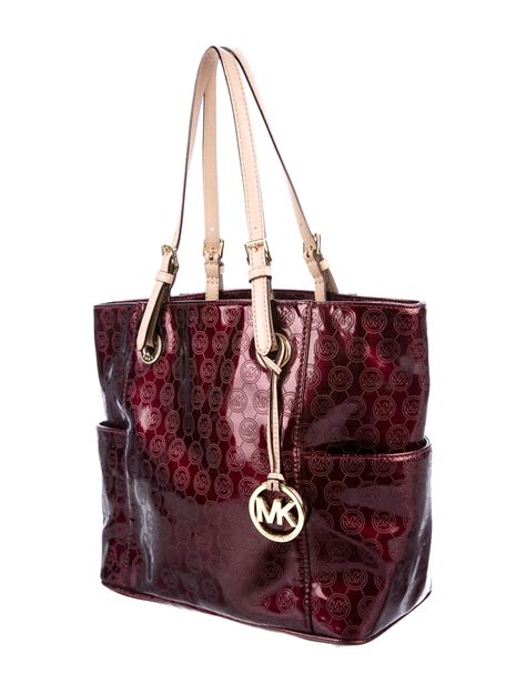 michael kors patent leather handbags|michael kors leather handbags.